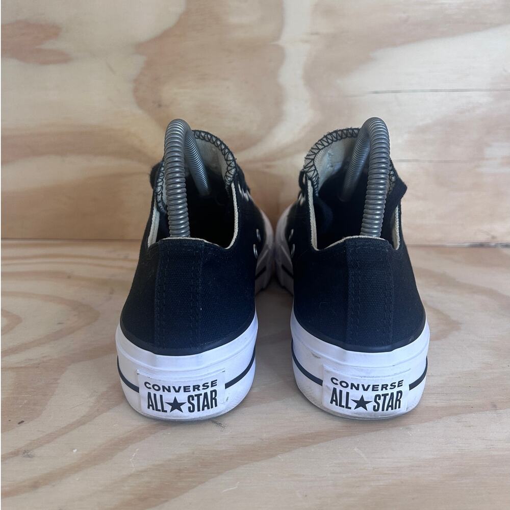 Converse All Star - CT Lift Platform Ox -Sneakers -Black - Women's - 6 - 560250F - Picture 6 of 9